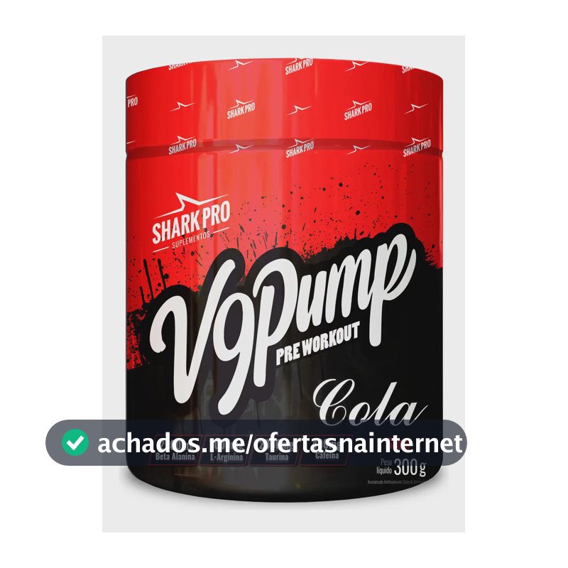 V9-pump Pre Workout - 300g Cola - Shark Pro