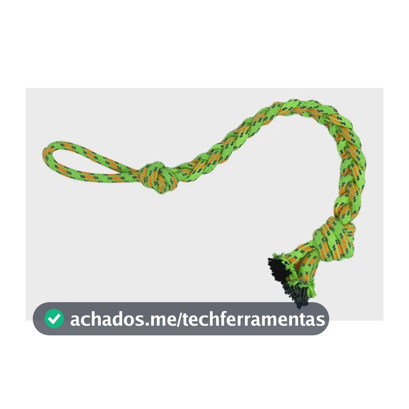 Brinquedo Para Cachorro Mordedor Corda 60cm Savana Pet