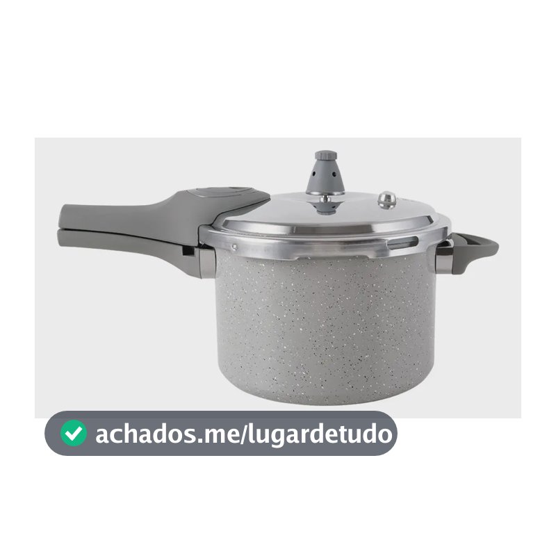 Panela Pressão Brinox 4,2l Antiader. Ceramic Life c/ Indução