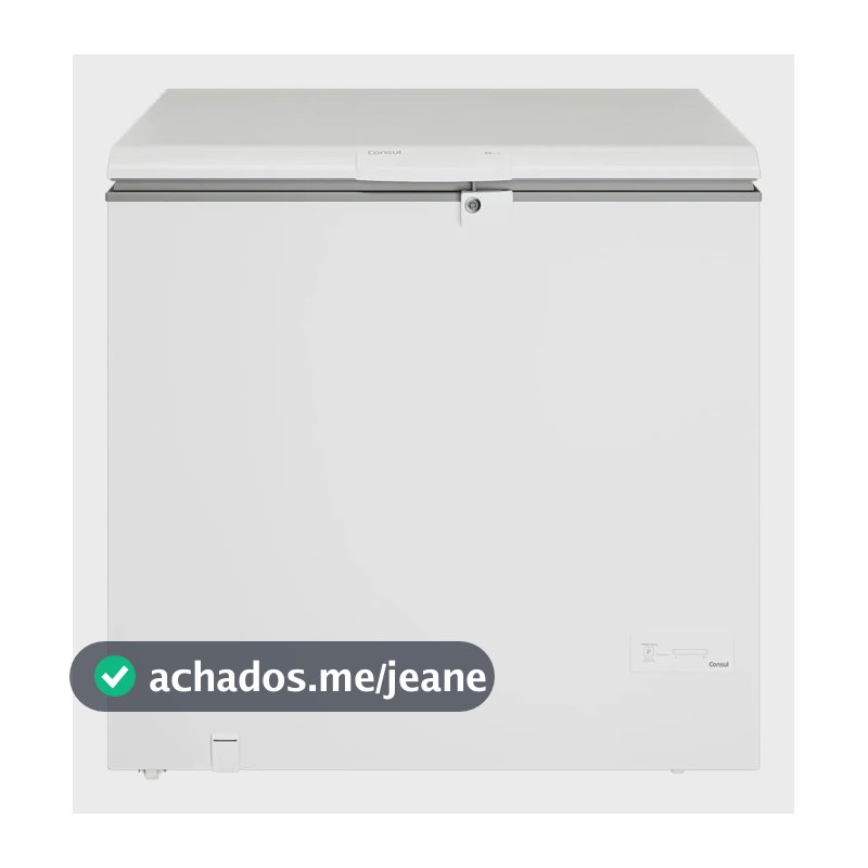 Freezer Horizontal Consul 307 Litros Branco - Cha31mb 127v