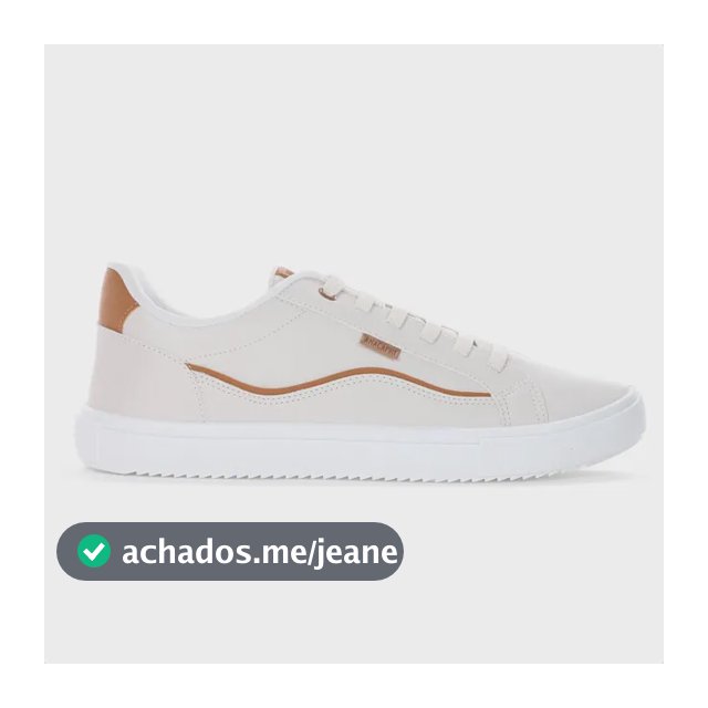 Tênis Feminino Anacapri Cano Baixo Estilo Urbano Reforçado