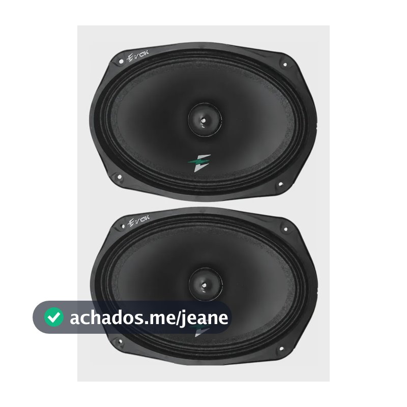 Alto Falante 6x9 Evok 250w Rms 4 Ohms Original Preto