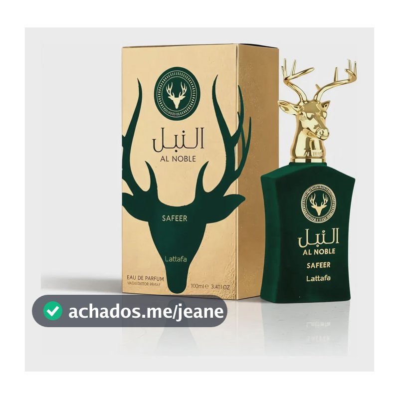 Perfume Al Noble Safeer Lattafa Eau De Parfum 100ml