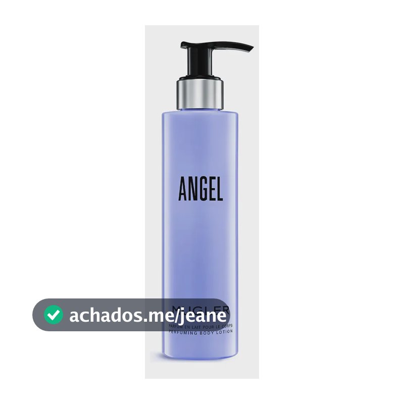 Creme Corporal Perfumado Hidratante de Nutrição Profunda que Combate o Ressecamento com Manteiga de Karité, Mugler Angel, 200ml