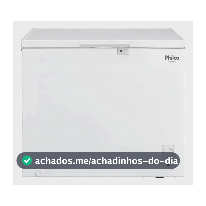 Freezer Horizontal Philco 199l Pfh205b Branco