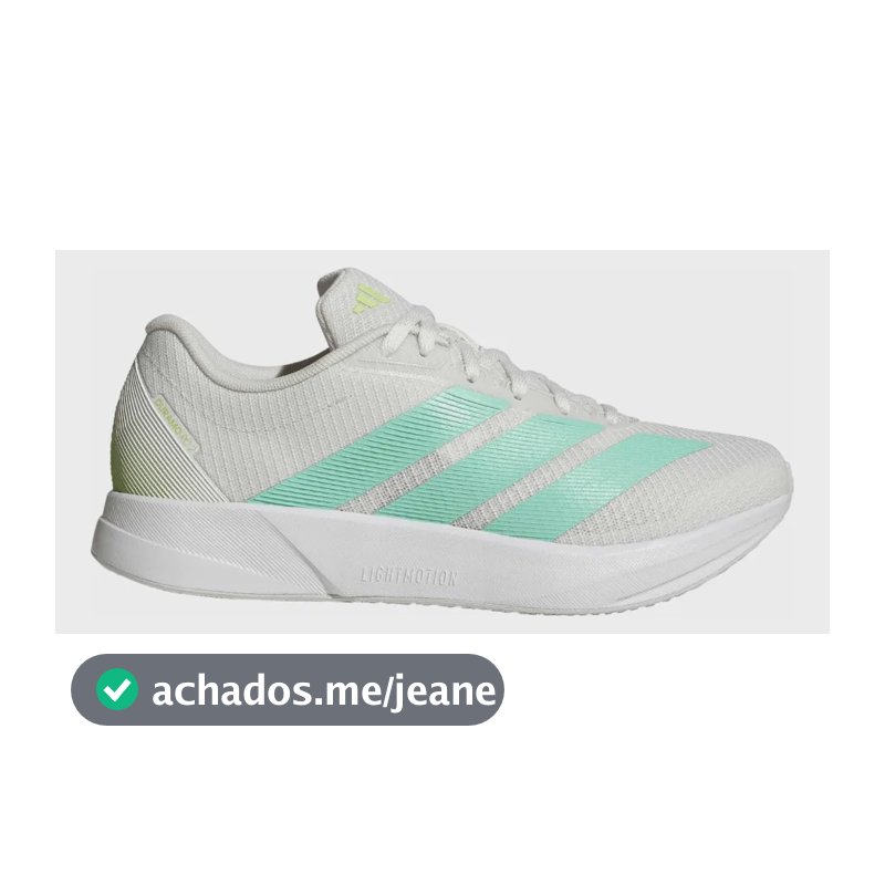 Tênis De Corrida Feminino Duramo Rc2 adidas Branco Liso 39 Br