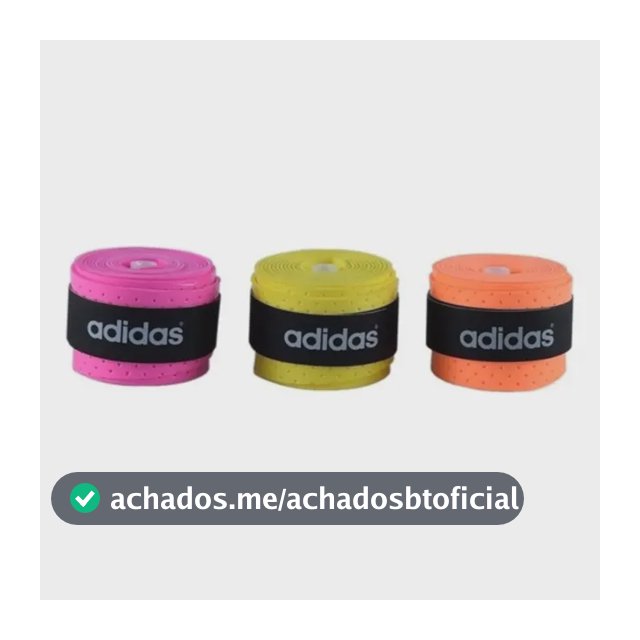 Overgrip Raquete Beach Tennis, Tênis Ou Padel - 3 Unidades Colorido