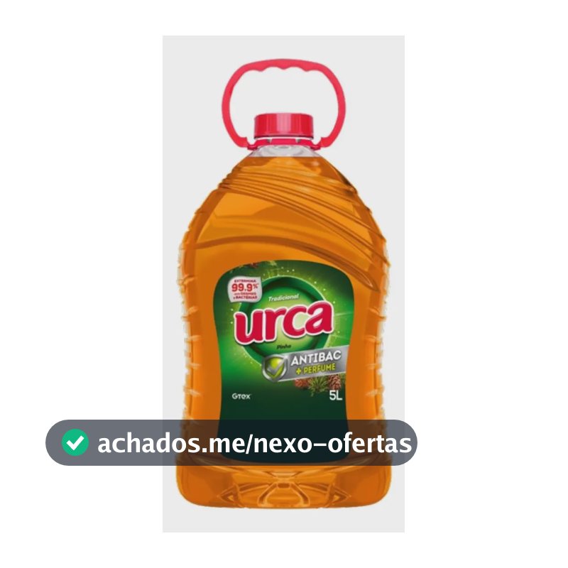 Desinfetante Limpador AntiBac +Perfume Pinho Urca 5 L