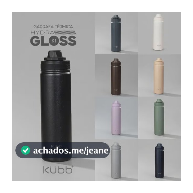 Garrafa Térmica Kubb Inox 750ml Portátil