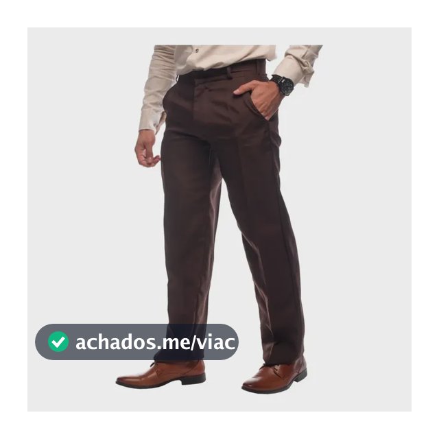 Calça Social Masculina Oxford Tradicional Tecido Plus Size