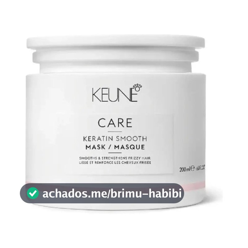 Mascara Keune Care Keratin Smooth 200ml