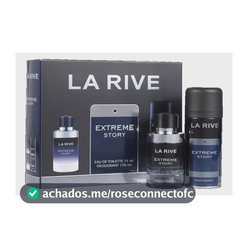 Kit La Rive Extreme Story Perfume 75 Ml + Desodorante 150 ml
