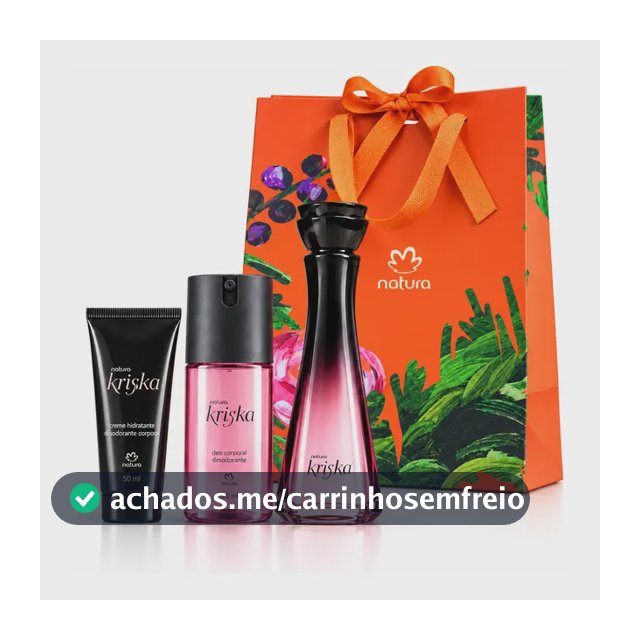 Kit Presente Kriska Drama (3 Itens) Natura