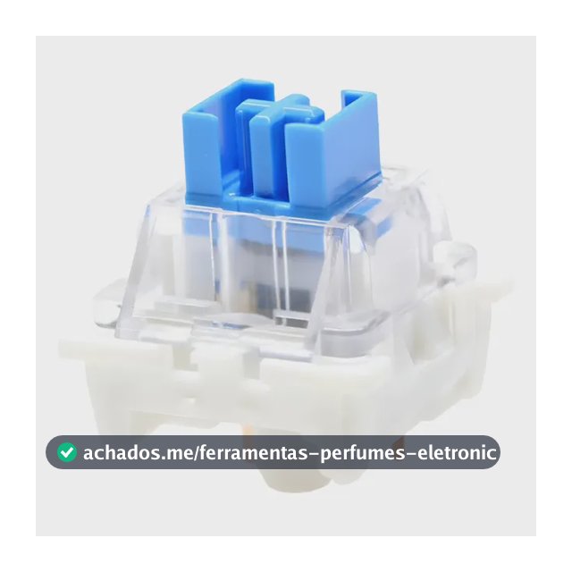 Switch Blue Outemu Tátil 3 Pinos Teclado Mecânico Kit 10 Und