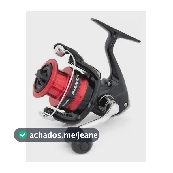 Molinete Shimano New Sienna 1000 Fg 4 Rolamento Cor Preto Lado da manivela Direito/Esquerdo