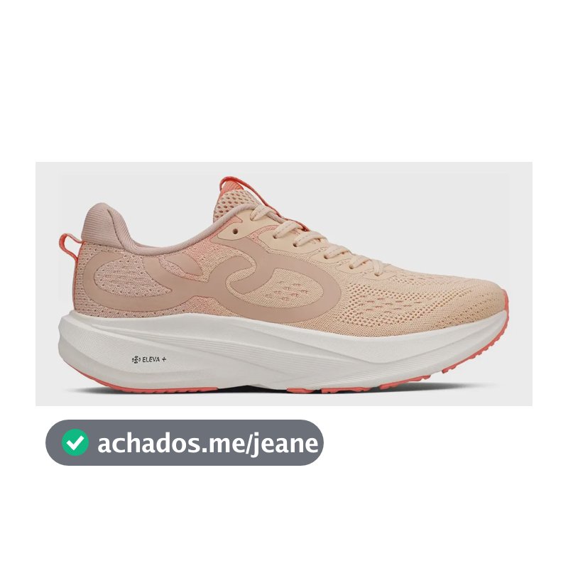 Tênis Feminino De Corrida Respirável Challenger 6 Olympikus Salmão 38 Br
