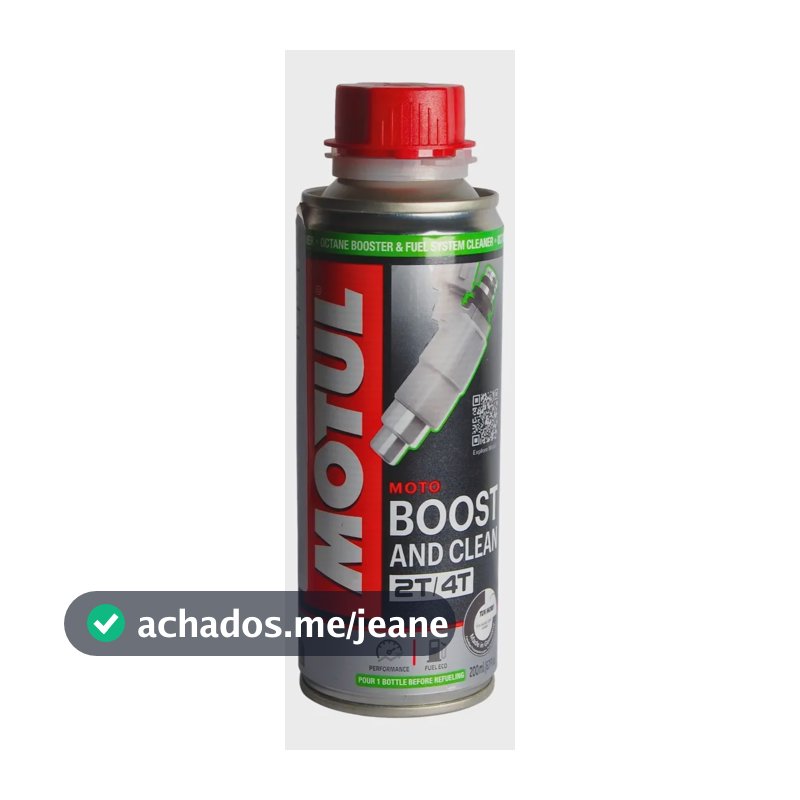 Aditivo Limpeza Combustível Gasolina Motul Boost And Clean