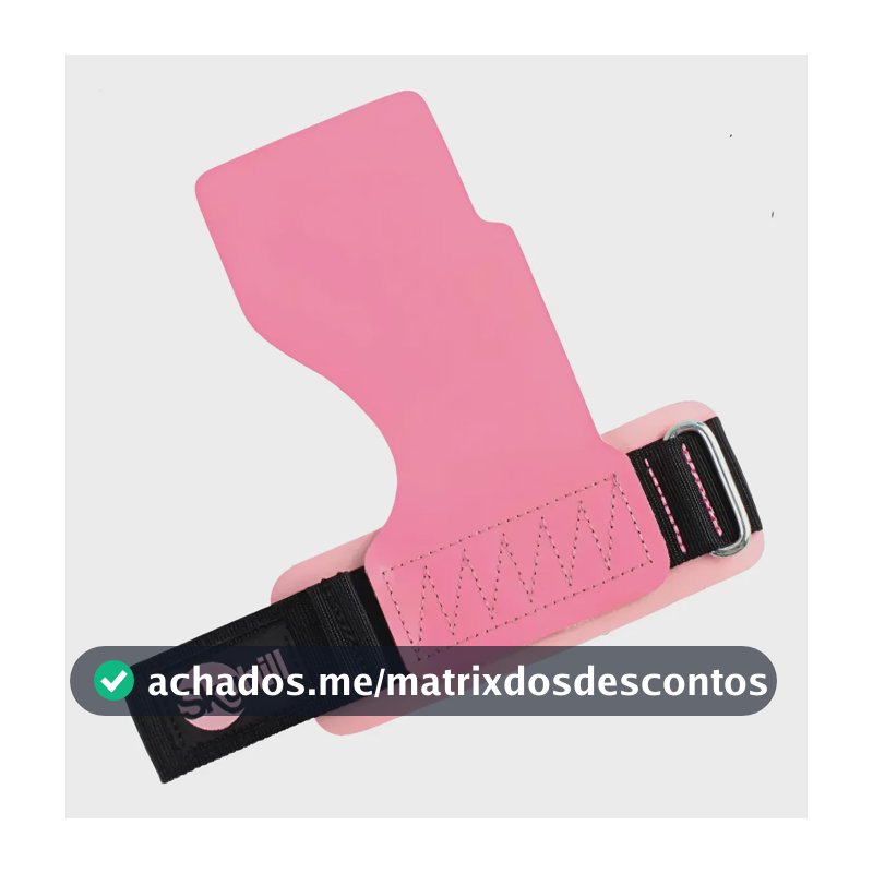 Grip Para Crossfit Skyhill Cf Preto Luva De Proteção Cor Rosa Tamanho M