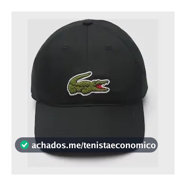 Boné Lacoste Big Croco Lançamento Original