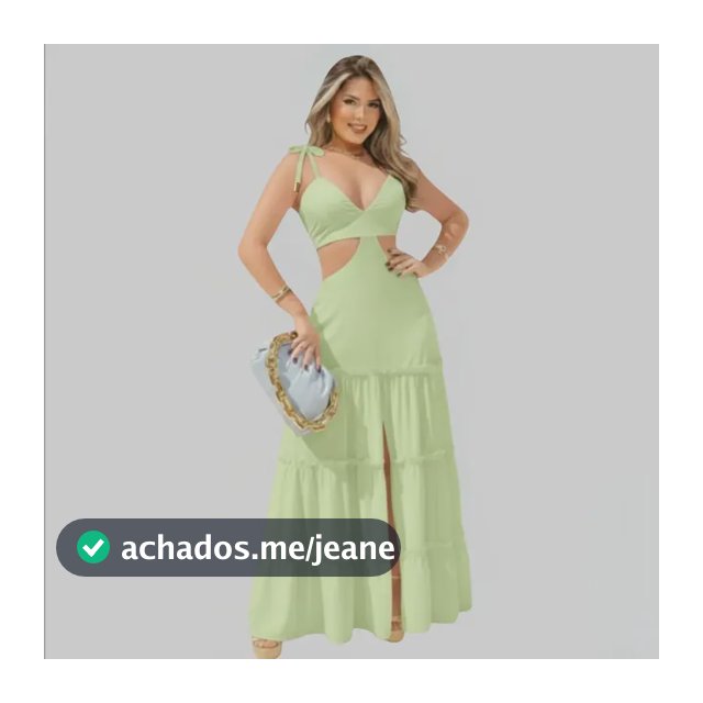 Vestido Longo Feminino Recorte Fenda Bojo Alça Multi Formas