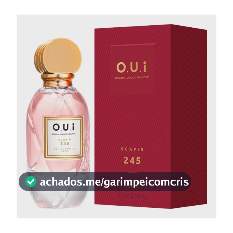 Oui Scapin 245 Eau De Parfum 75ml