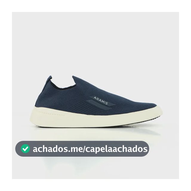 Tênis Aramis Journey Sand Confortável Macio Sofisticado Azul-marinho 41 Br