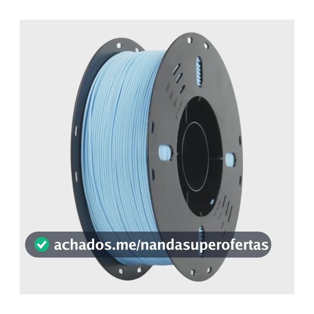 Filamento 3d Flashforge 1kg 1,75mm Pla Lite Diversas Cores Cor Azul Gelo