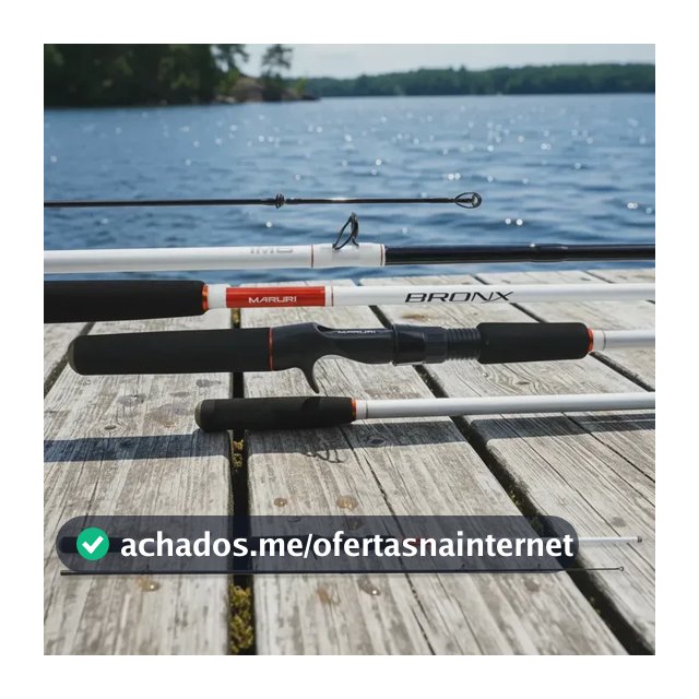 Vara Maruri Bronx 2,40m 60lb Para Carretilha 2 Partes