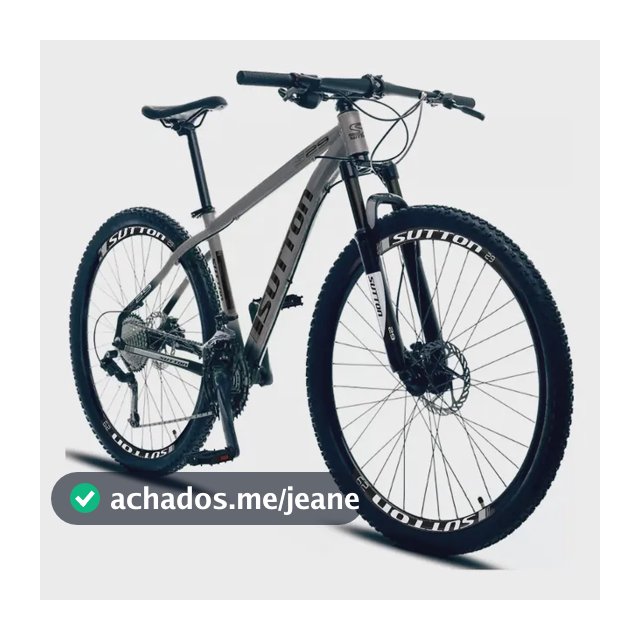 Bicicleta Sutton Husty Aro 29 27v Shimano Hidráulico Altus Cor Grafite/Preto Tamanho do quadro 21