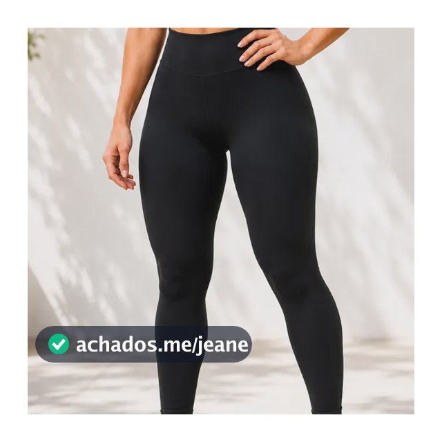 Calça Legging Feminina Suplex Cintura Alta Academia Fitness