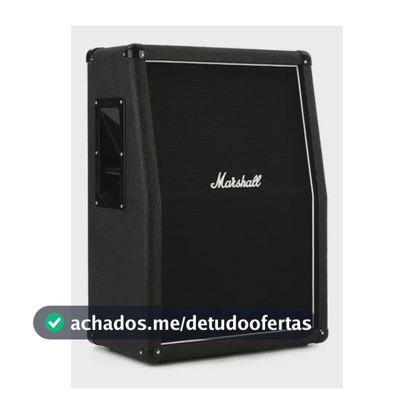 Caixa Acustica Marshall Sc212 - Studio Series Preto