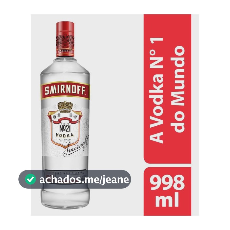 Vodka Smirnoff 998ml