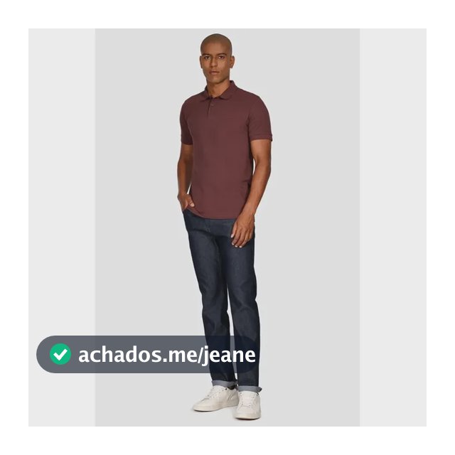 Calça Jeans Aramis Regular Escura Azul