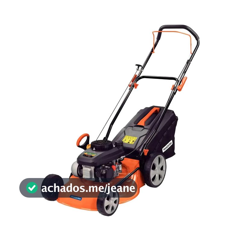 Cortador De Grama Combustão 4hp C/ Coletor Cc46m Tramontina Cor Laranja/Preto