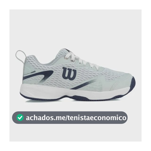 Tênis Wilson K Padel 3.0 - Clay Saibro - Cinza E Marinho
