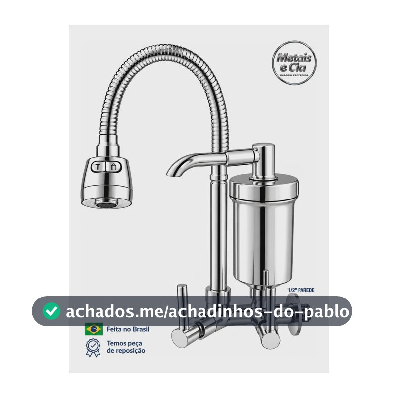 Torneira Com Filtro Gourmet Flexível Filtro Cozinha Super Luxo Parede Filtro Cromado Purificador De Agua 872-copo Preto