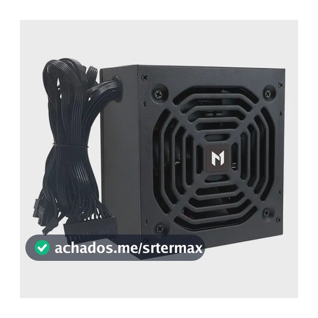 Fonte Mach1 Steady 750w 80 Plus Bronze Pfc Ativo Preto
