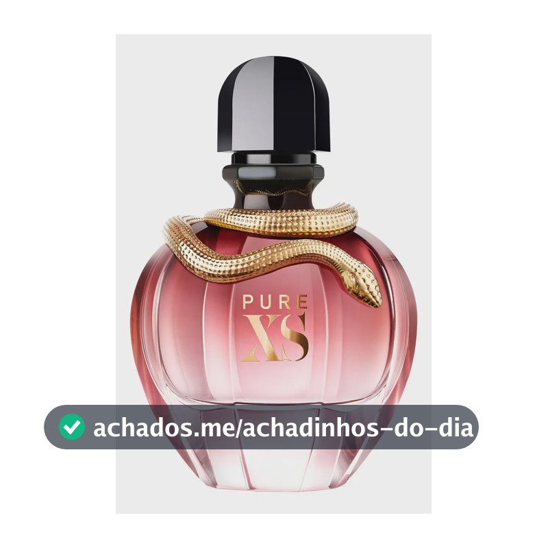 PERFUME RABANNE PURE XS FOR HER EAU DE PARFUM 80ML FEMININO