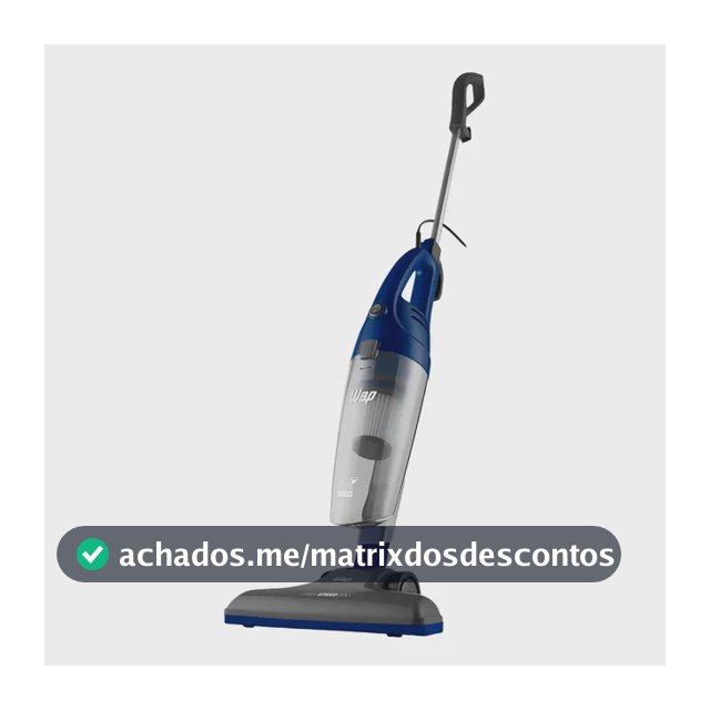 Aspirador Pó Vertical Wap High Speed Max Cinza/azul 1350w Azul E Cinza 127v
