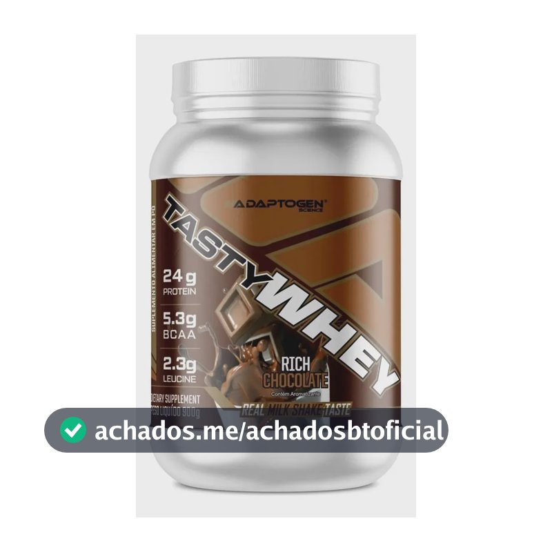 Tasty Whey 3w Gourmet Adaptogen 900g Chocolate Suíço