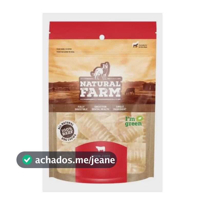 Pacote 12 Unidades Traqueia Bovina Natural Petisco Cachorro