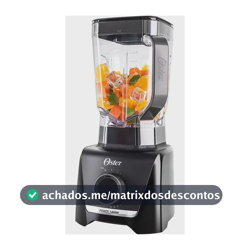 Liquidificador Oster Full 3,2L 220V 1400W Preto OLIQ610