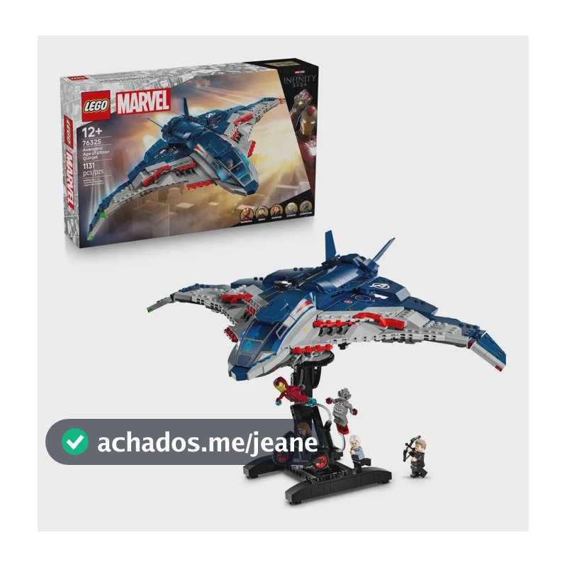 LEGO® | Marvel Avengers Quinjet: A Era de Ultron 76325