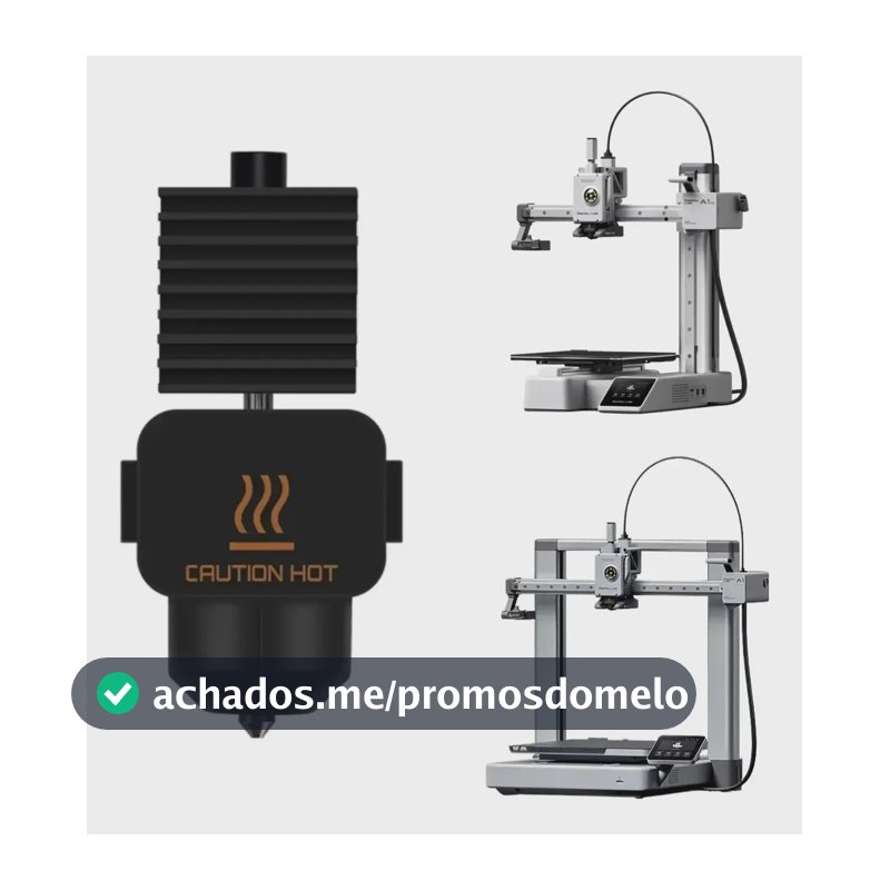 Hotend Bico Aço Bambu Lab A1 A1 Mini 0,2mm 0,4mm 0,6mm 0,8mm 0.2mm