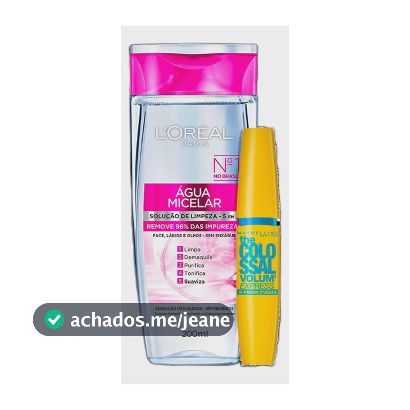 Kit Maybelline Cílios Impactantes (2 Produtos) Única