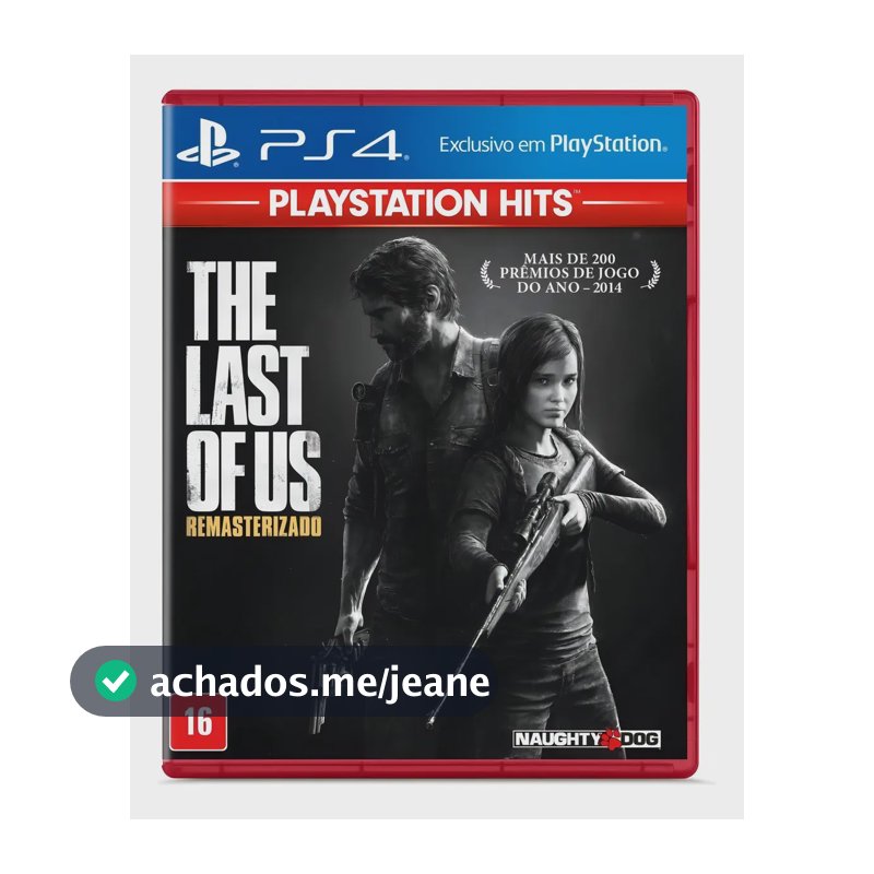 The Last Of Us Remasterizado Playstation Hits Ps4