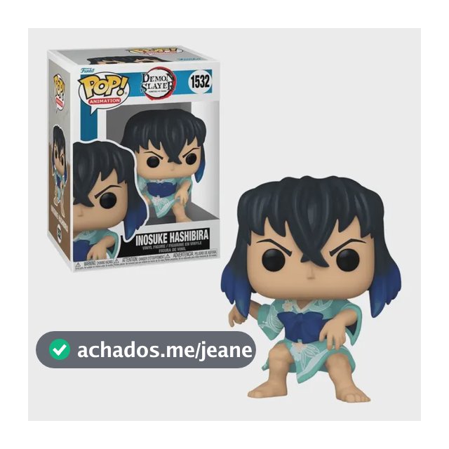 Boneco Funko Pop! Demon Slayer - Inosuke De Kimono