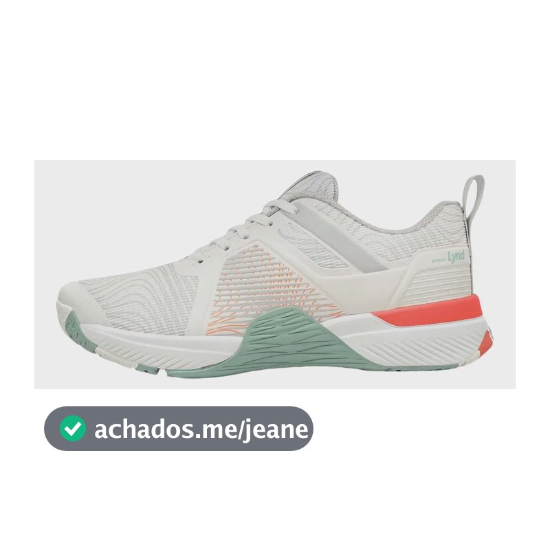 Tênis Lynd Force Stone 2 Crossfit Academia Treino Branco 44 Br