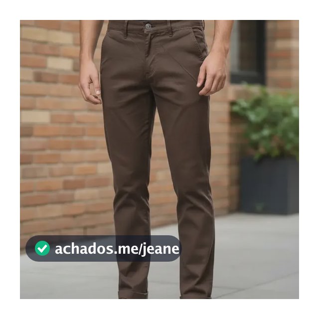 Calça Sarja Masculina Alfaiataria Bolso Faca Tradicional