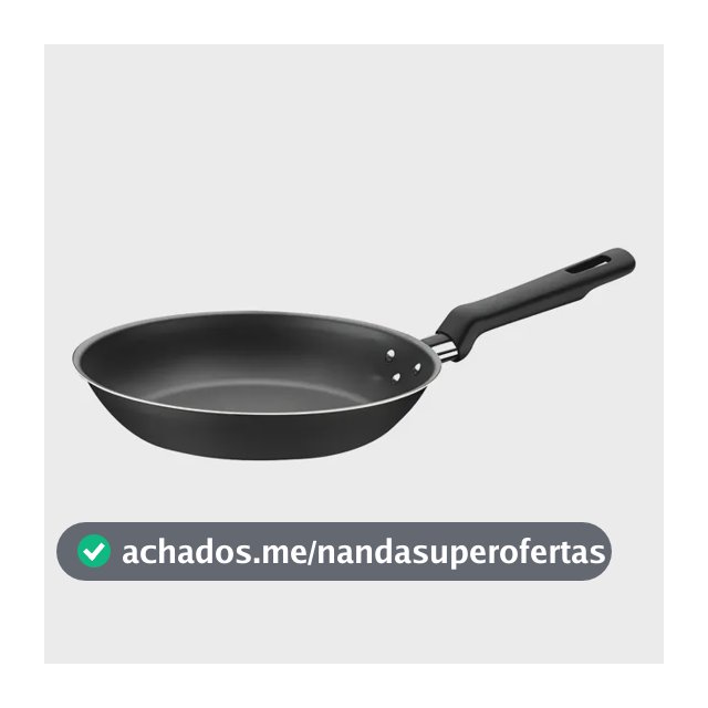 Frigideira De Alumínio Antiaderente Starflon Max Loreto 24 Cm Grafite Tramontina 27817027